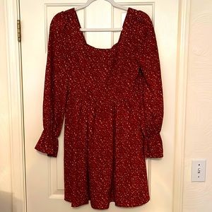 Shein Pilgrim Style Mini Dress